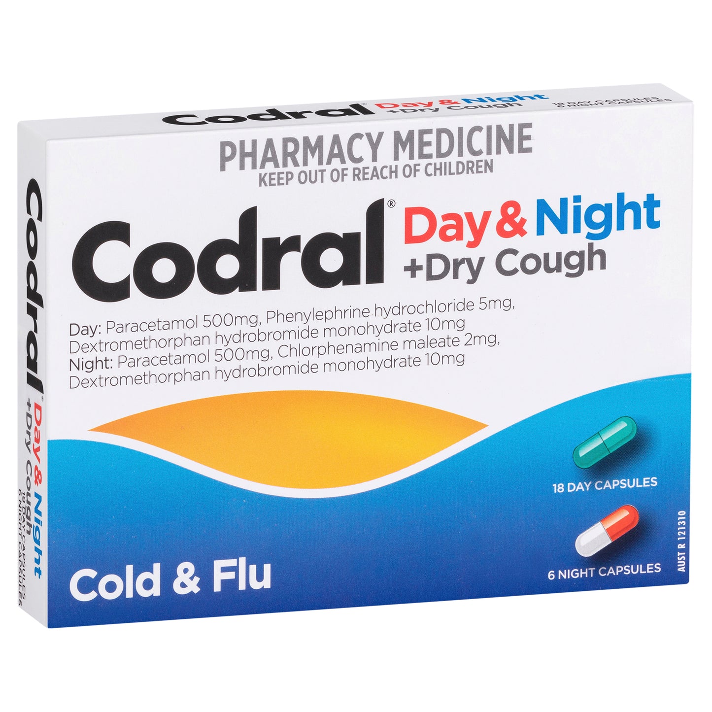 Codral PE Cough Cold & Flu Day & Night Capsules 24
