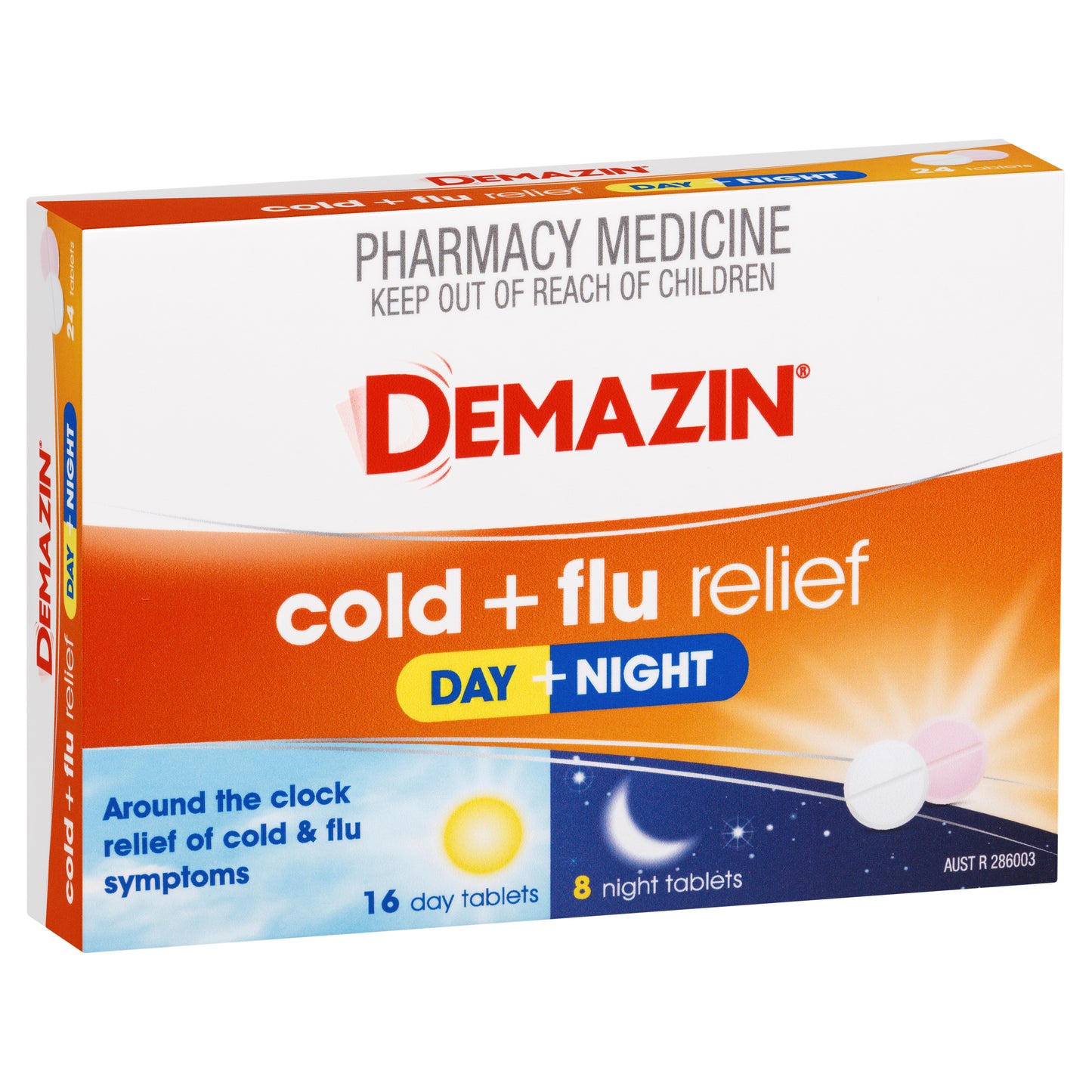 Demazin PE Multi-Action Day & Night Cold & Flu 24