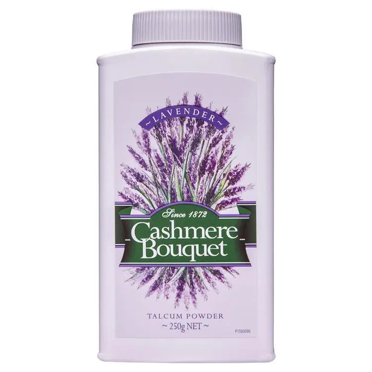 Cashmere Bouquet Talcum Powder with a fresh scent of Lavender 250g
