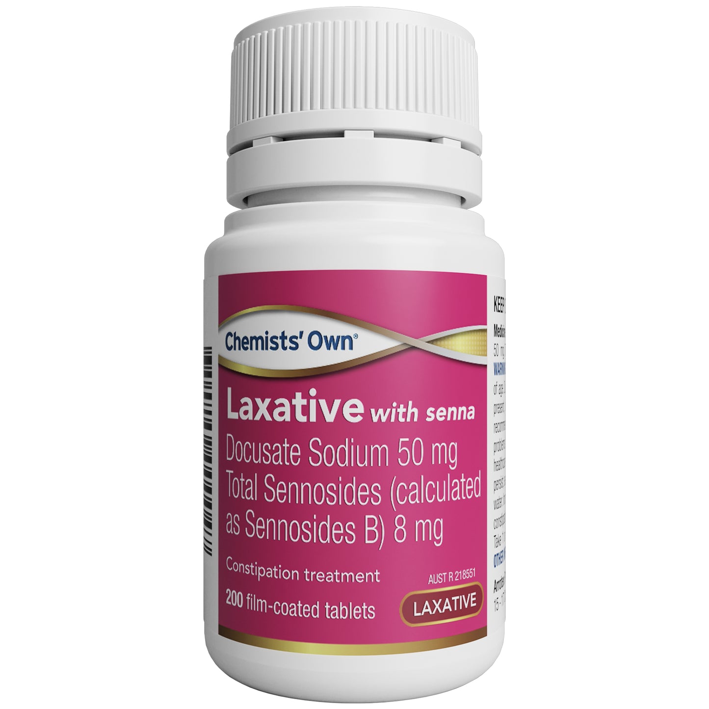 Chemist Own Laxative with Senna Tablets 50mg 200