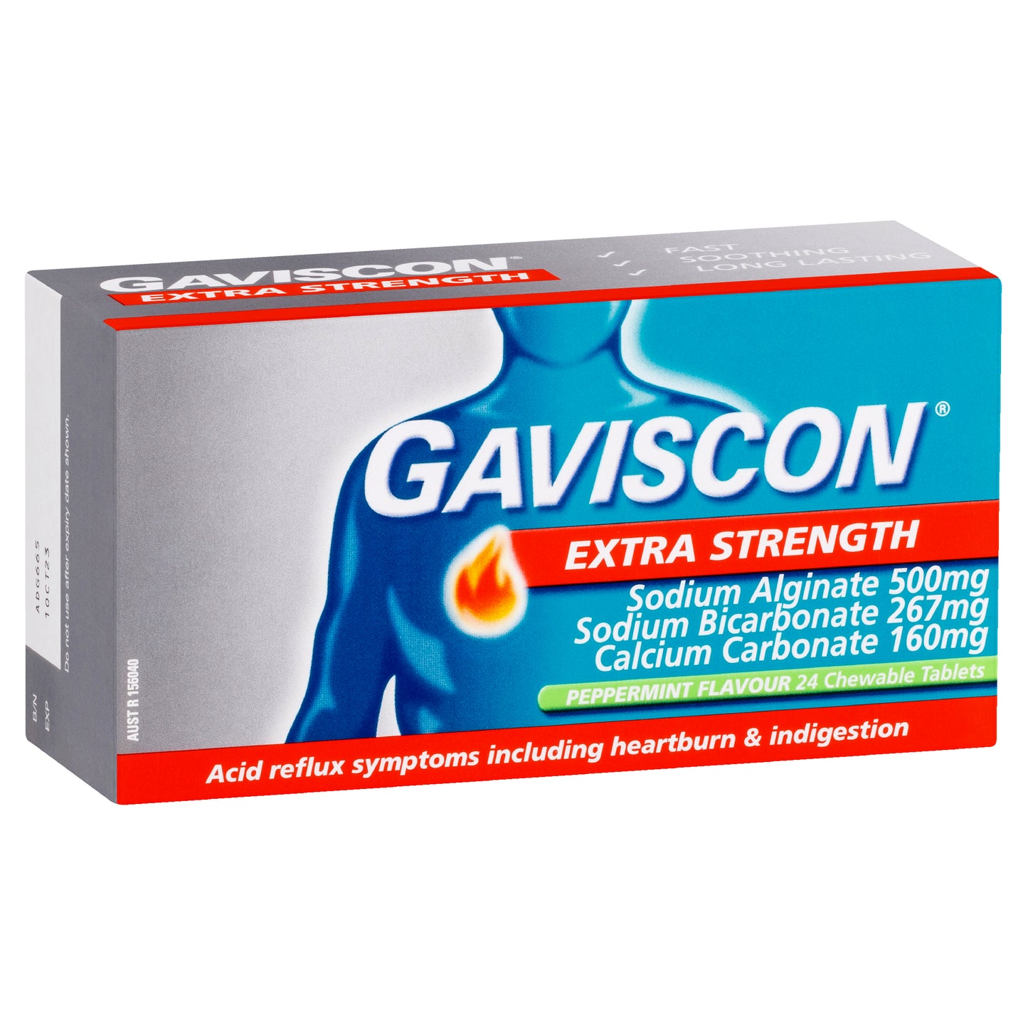 Gaviscon Tablets Extra Strength Peppermint 24