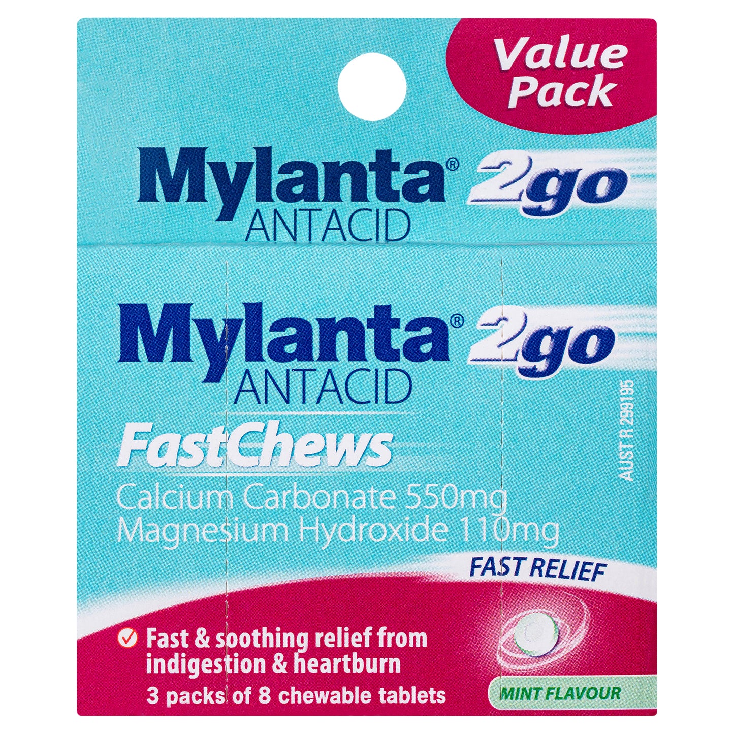Mylanta Fast Chews Tablets 24