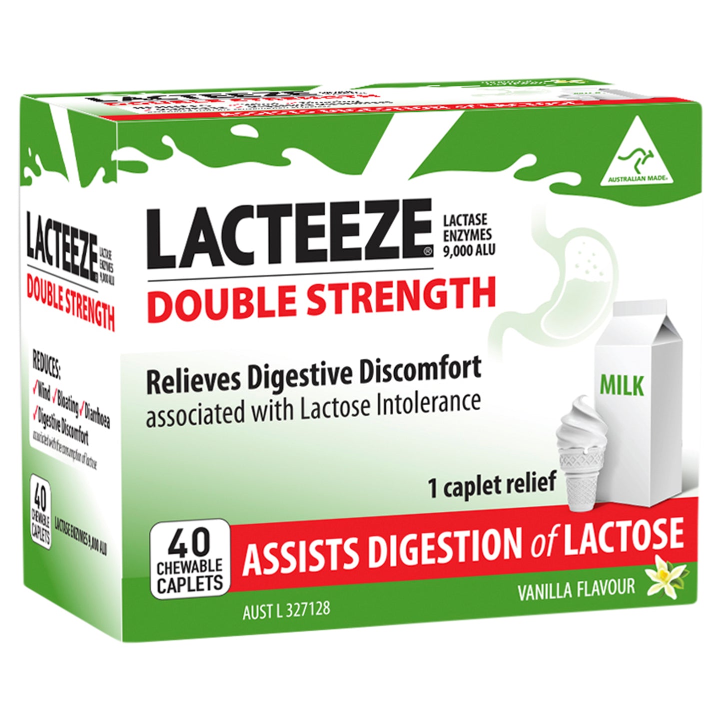 Lacteeze Double Strength Capsules 40