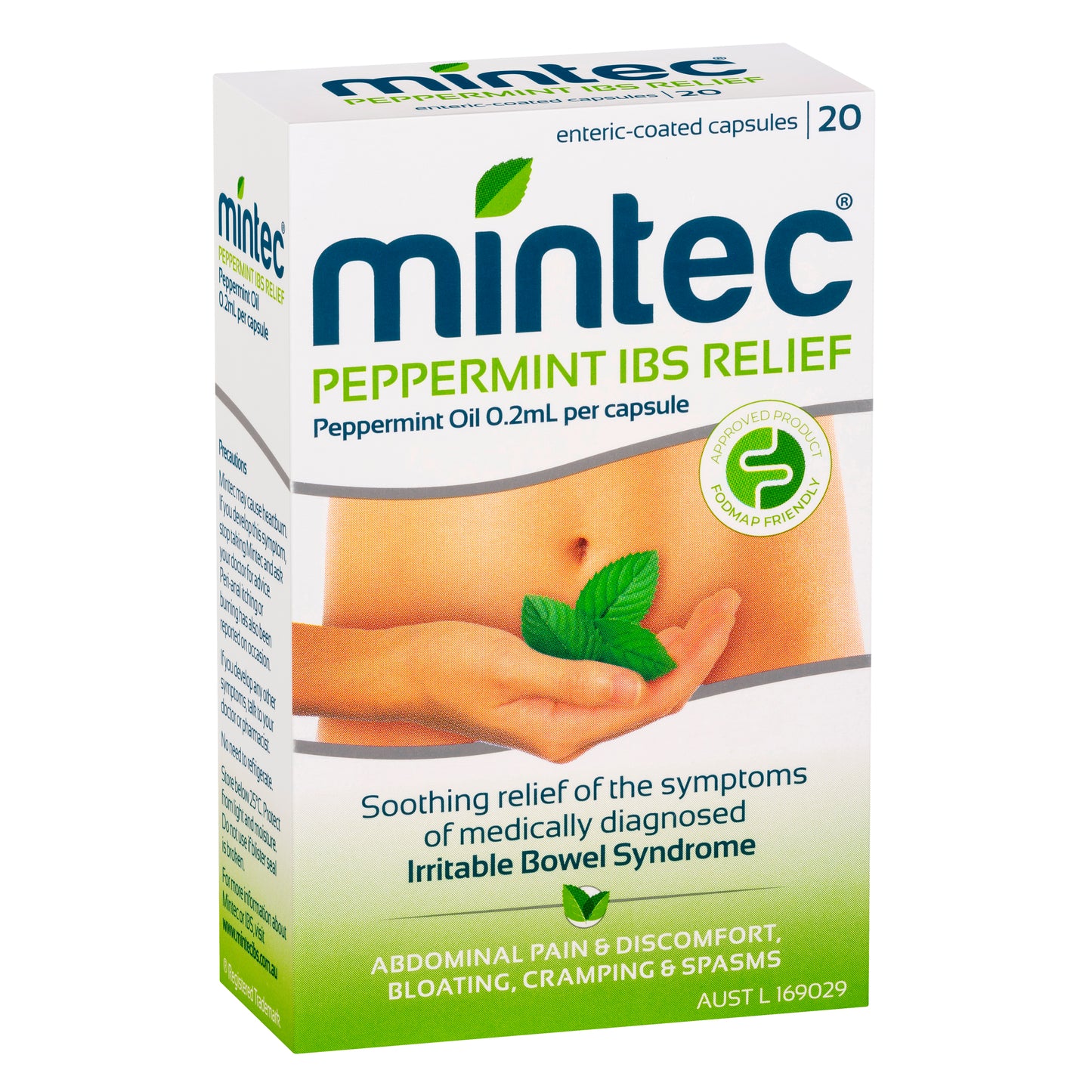Mintec IBS Relief Capsules 20