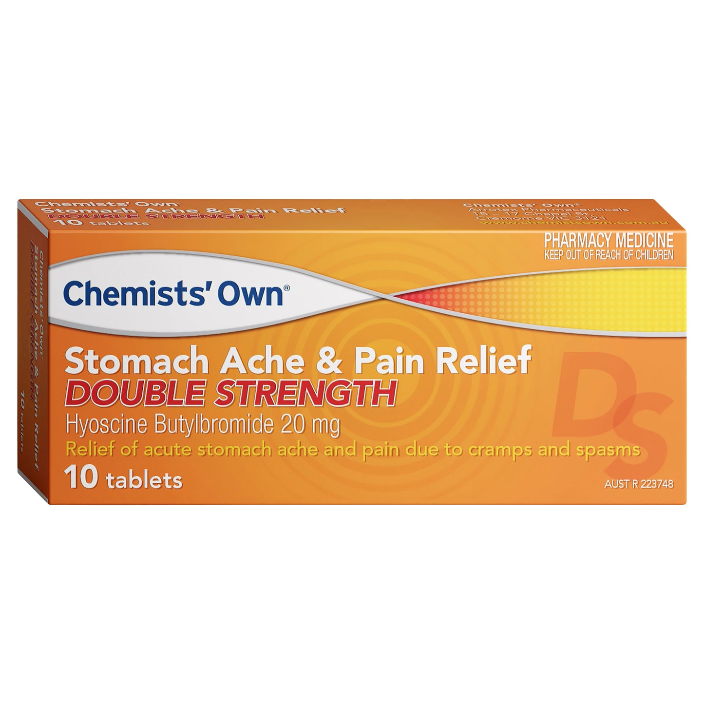 Chemist Own Ache & Pain Relief Double Strength 20mg Tablets 10