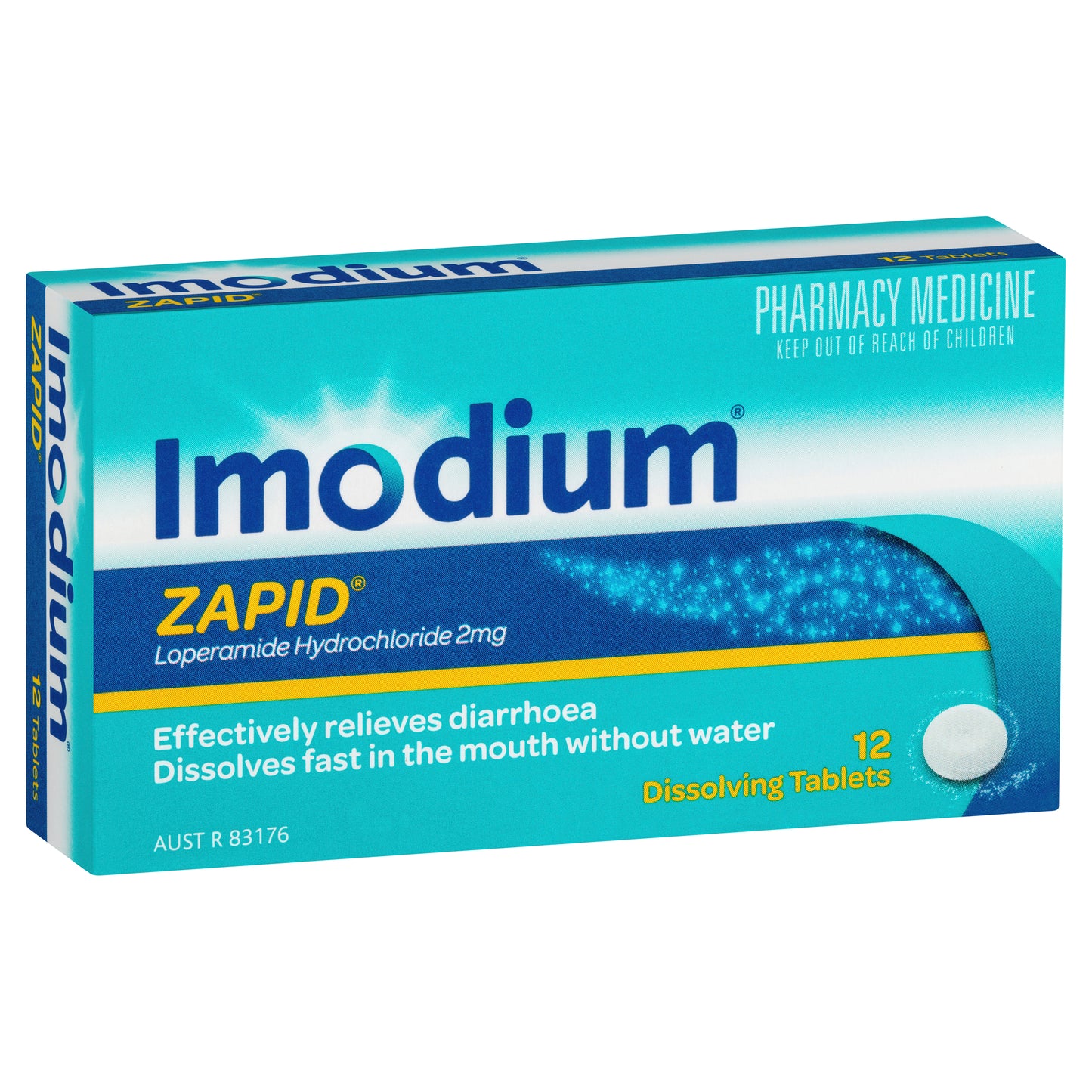 Imodium Zapid 2mg 12