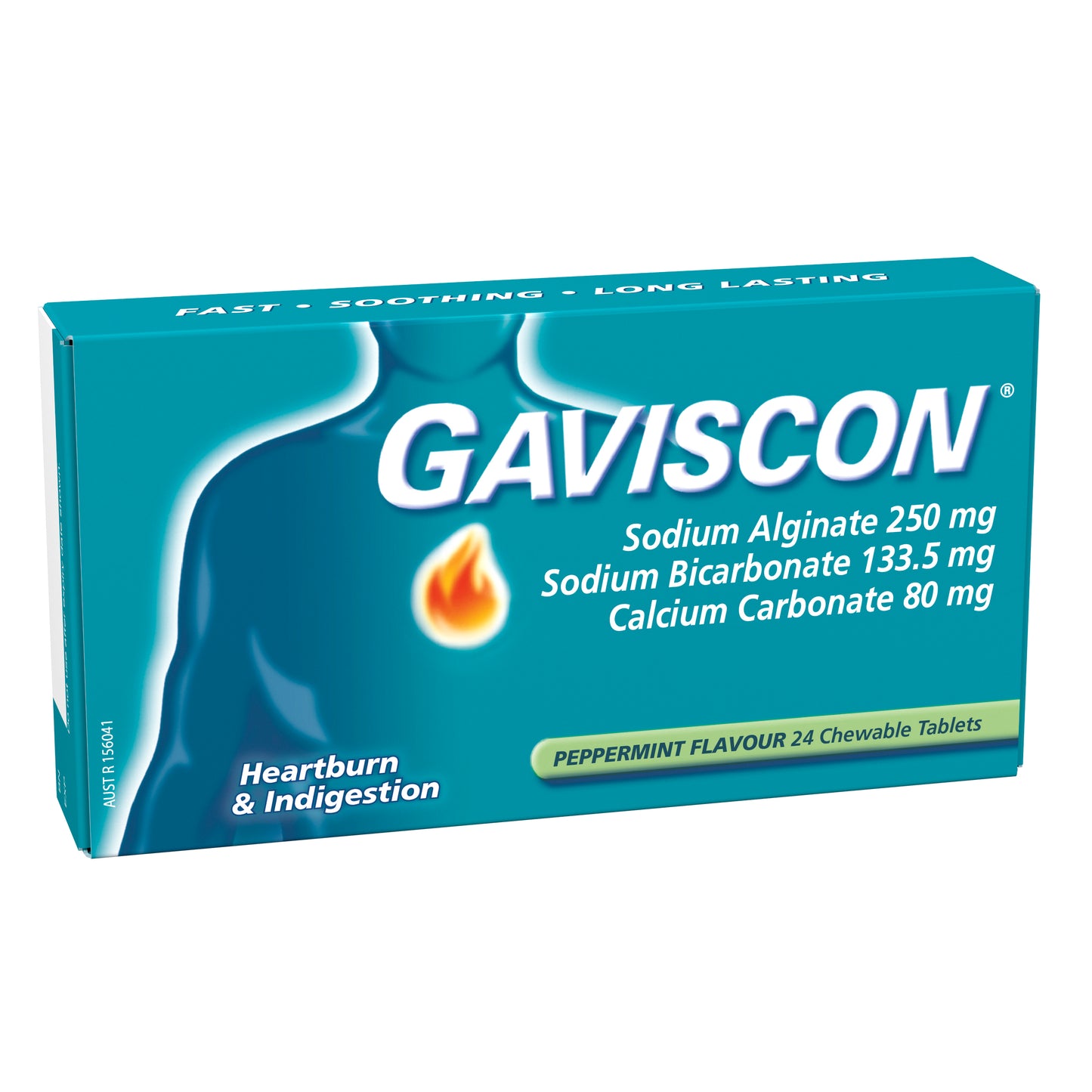 Gaviscon Tablets Relief Peppermint 24