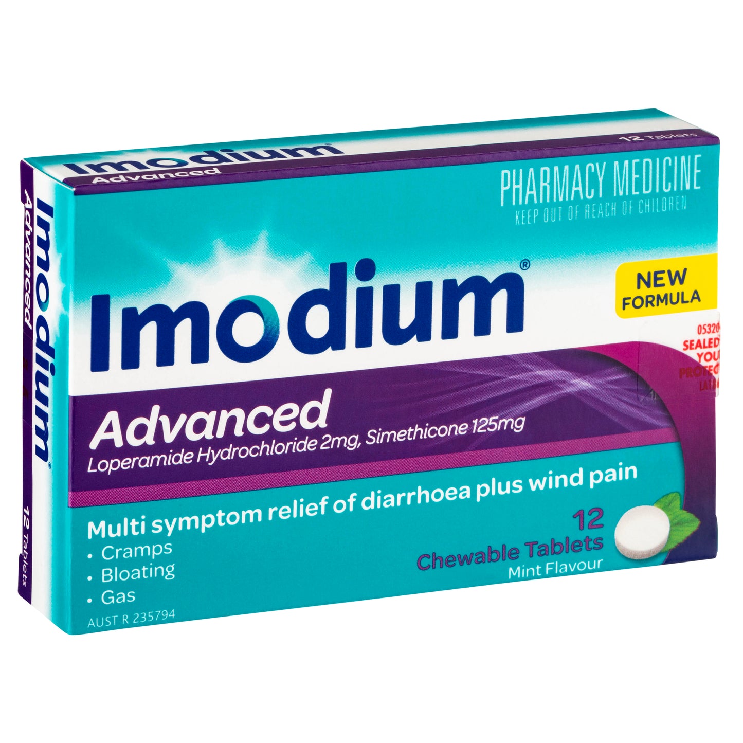 Imodium Advanced Anti-Diarrhoea 12