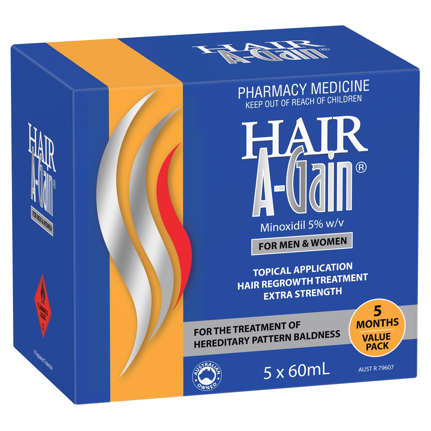 Hair A Gain 5% (5 Pack)
