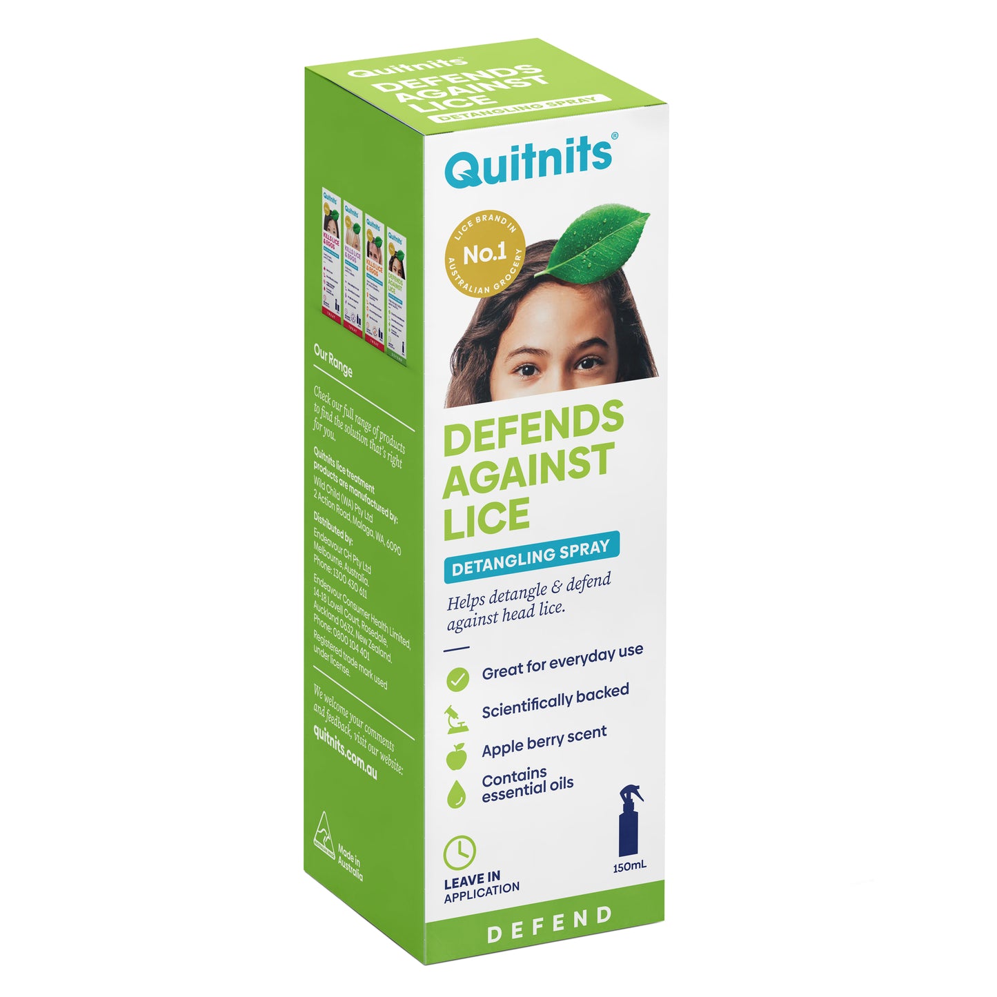 Quit Nits Detangling Defence Spray