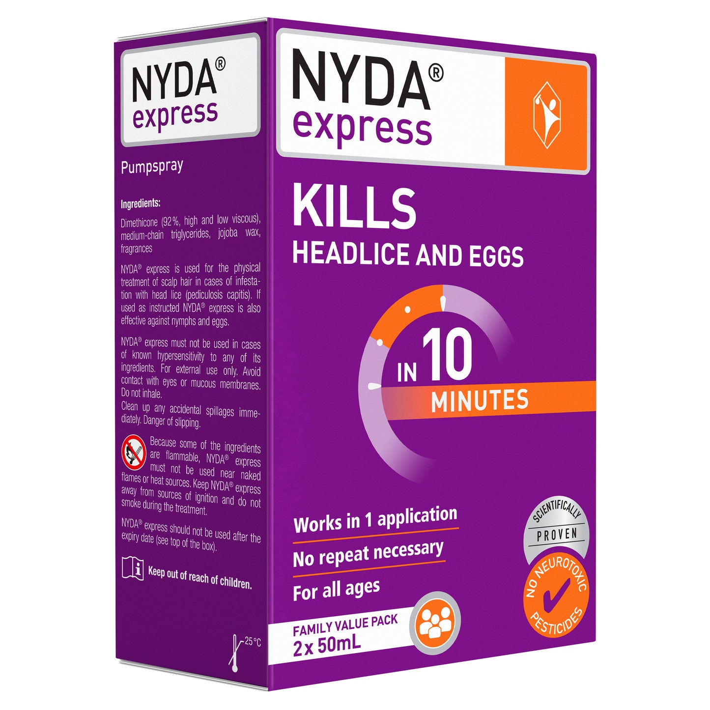 Brauer NYDA Express Family Value Pack 50 mL x2