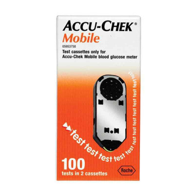 Accu-Chek Mobile 100 Tests in 2 Cassettes
