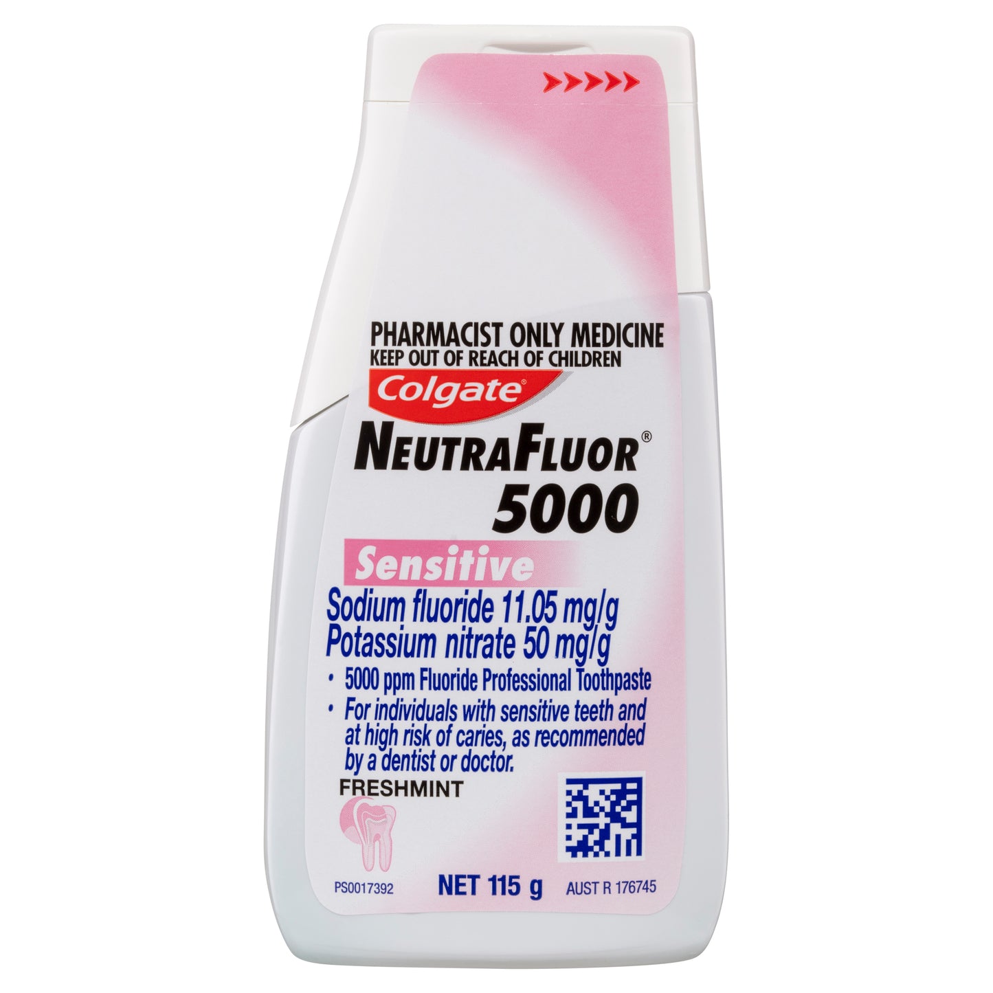 Neutrafluor 5000 Sensitive Toothpaste 115g Liquid Gel