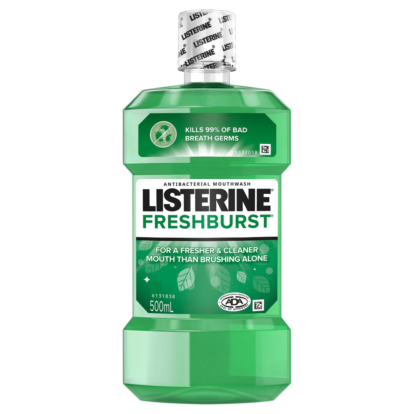 Listerine Fresh Burst Mouthwash 500ml
