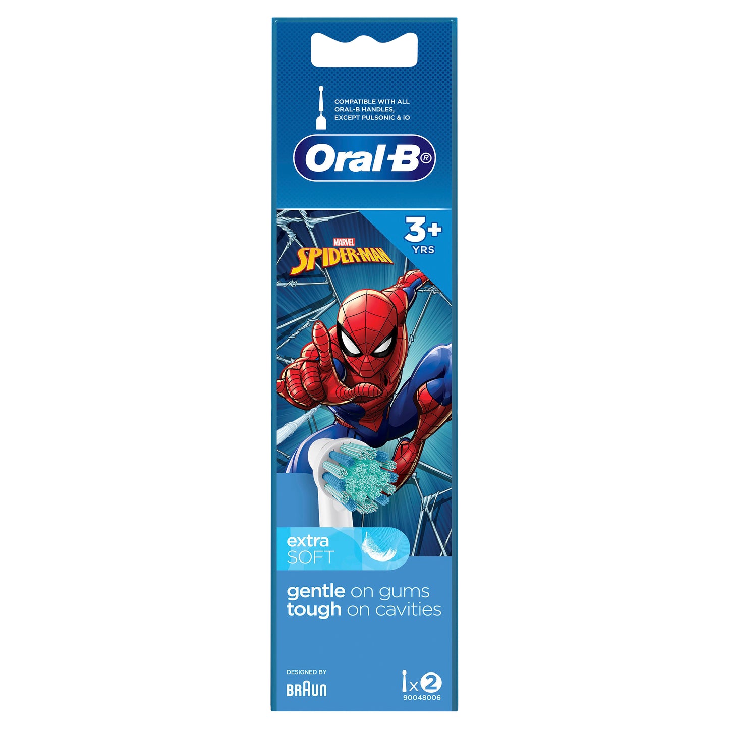 Oral-B Vitality Kids Replacement Head Stages Spider-Man
