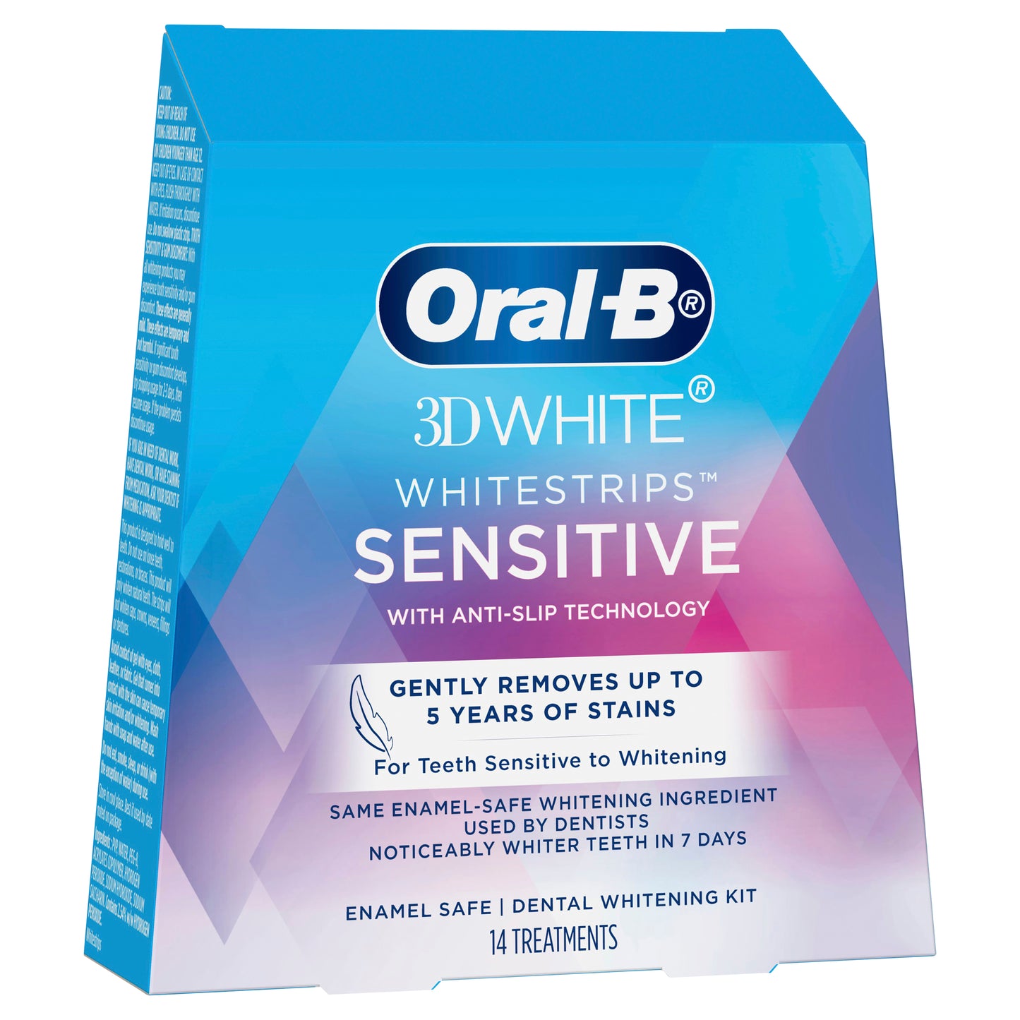 Oral-B 3D White Sensitive Whitening Strips 14pk