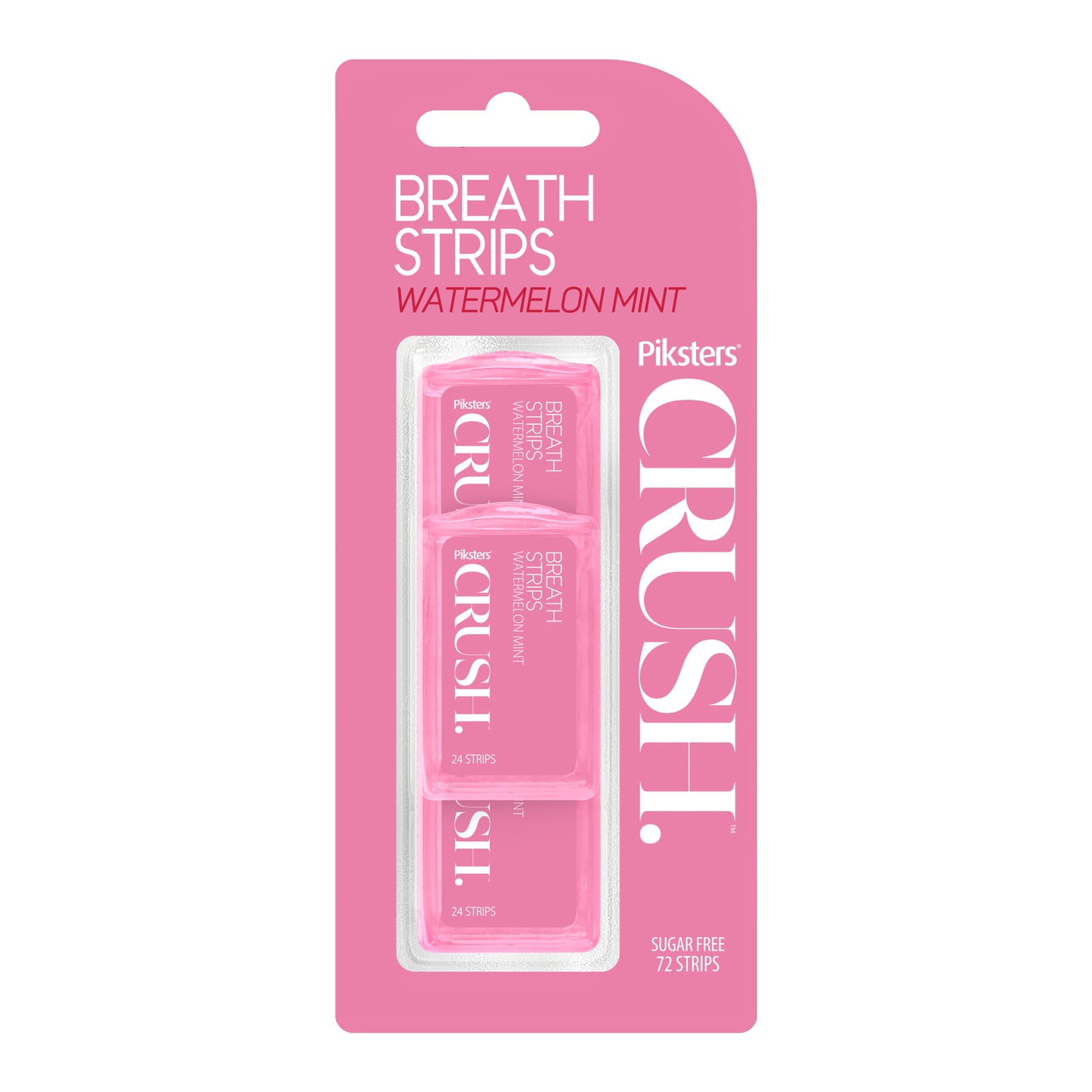 Piksters Crush Breath Strips Watermelon 72pk