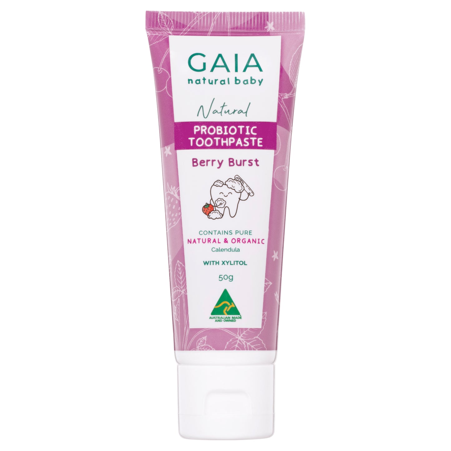 Gaia Natural Baby Probiotic Toothpaste Berry 50g