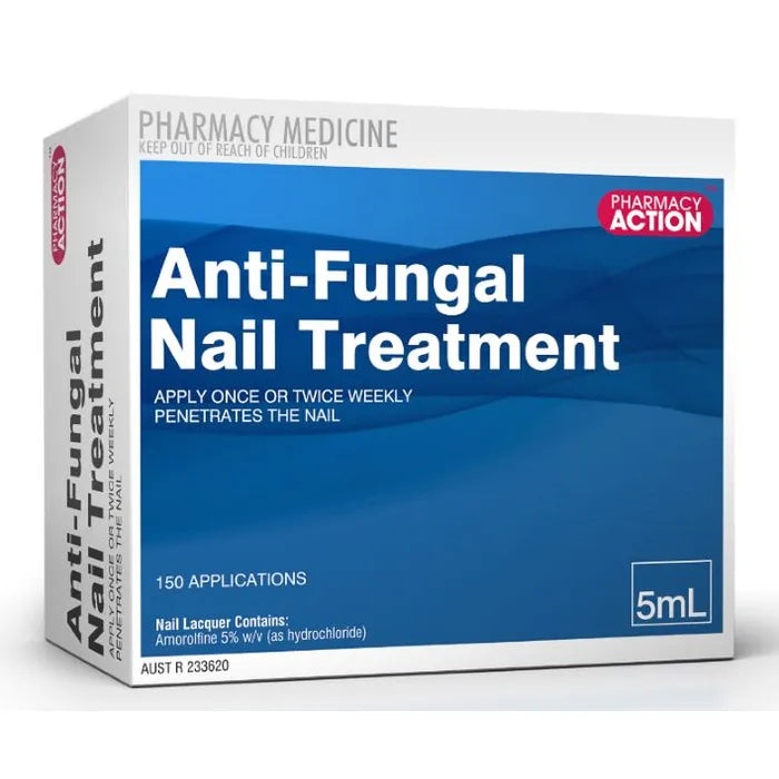 Pharmacy action Antifungal Nail Treatment Bottle 5mL