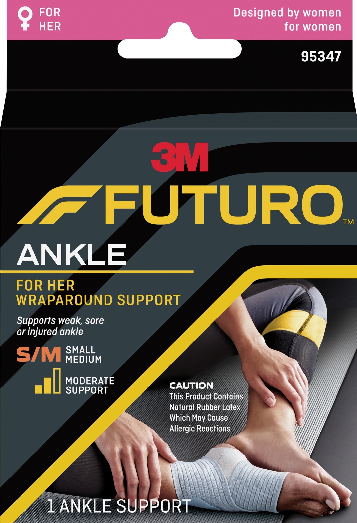 FUTURO For Her Ankle Support Slim Silhouette
