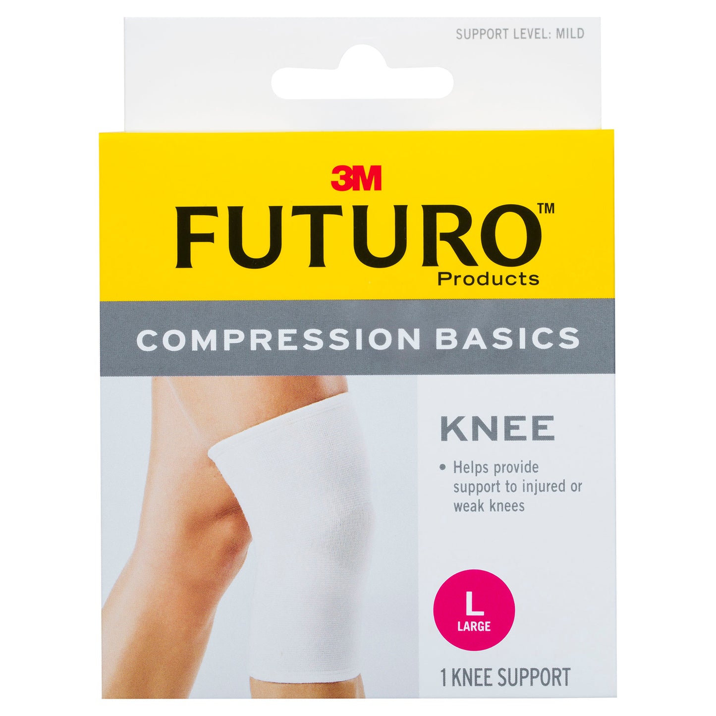 FUTURO Elastic Knit Knee Support Large 3202EN