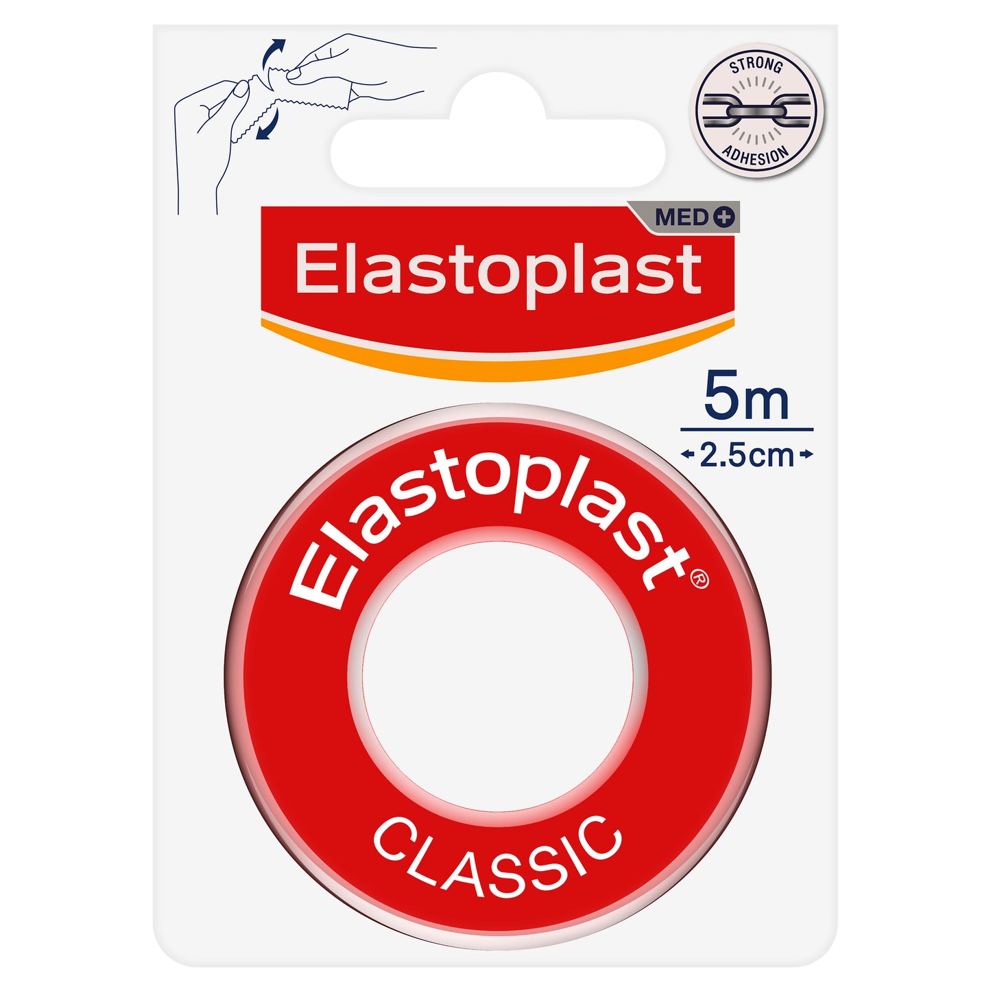Elastoplast 1169 Classic Tape 5m x 2.5cm