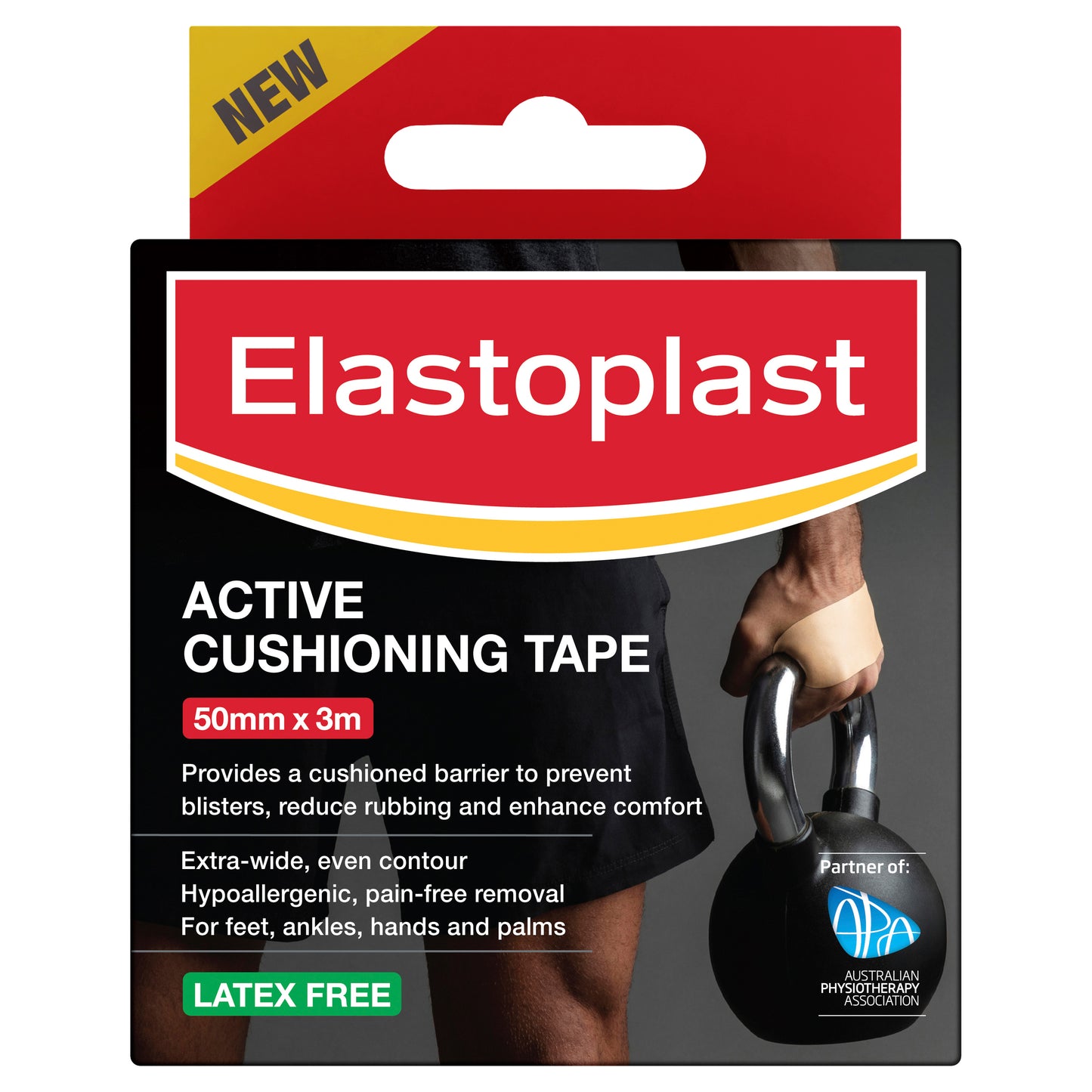 Elastoplast Active Cushion Tape 50mm x 3m