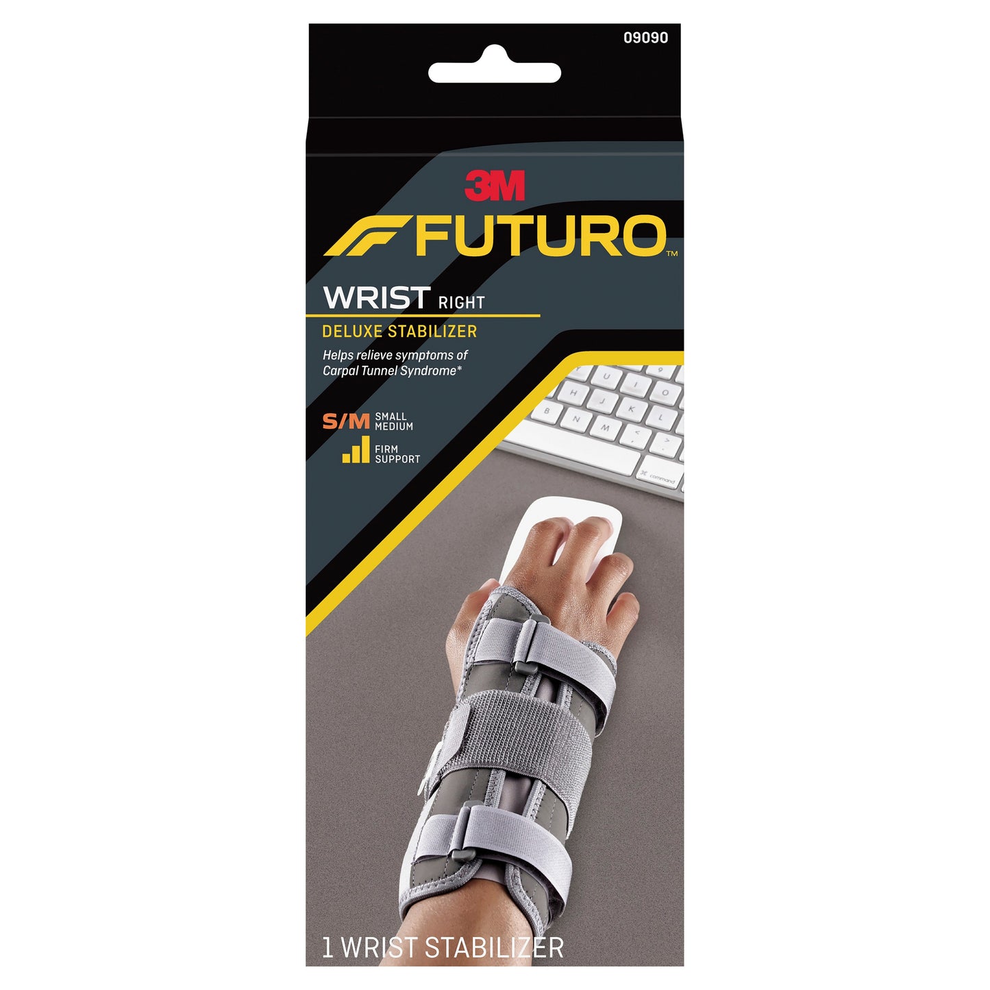 FUTURO Deluxe Wrist Support Small/Medium Right