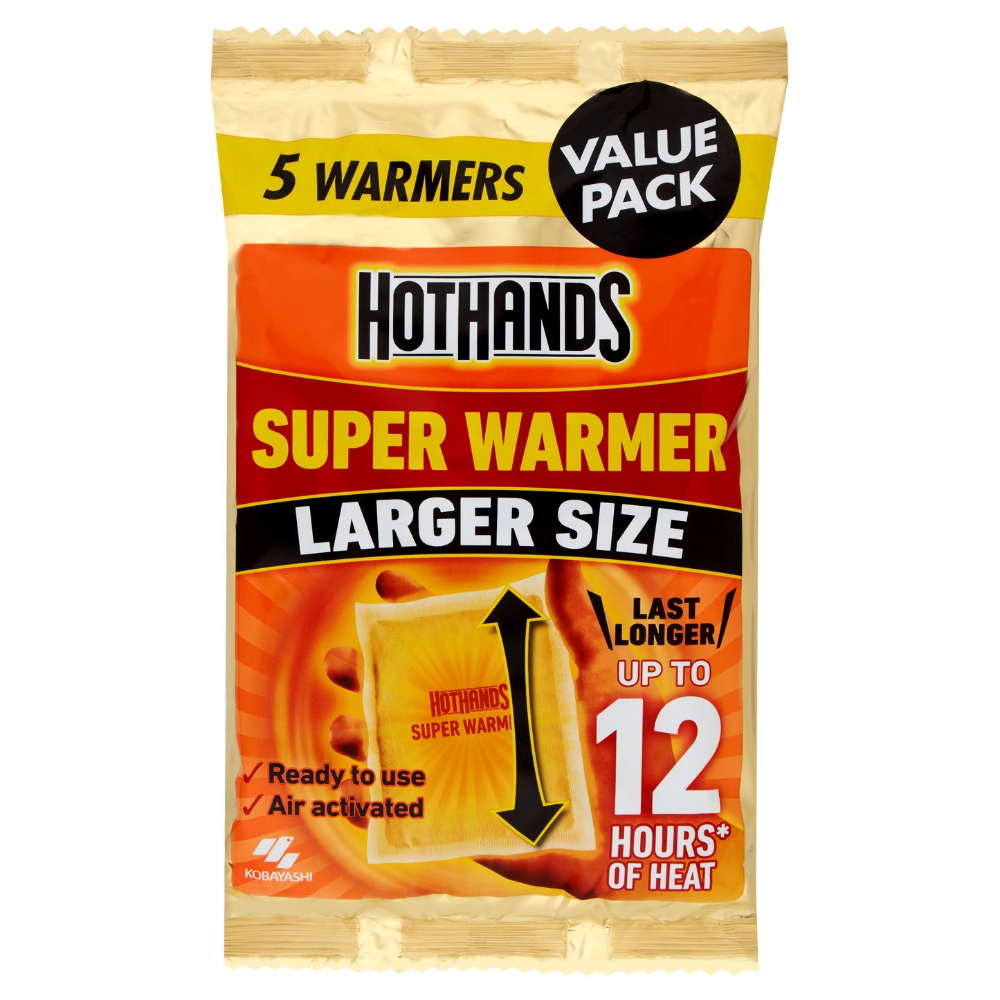 Hot Hands Super Warmer 5Pk CDU6