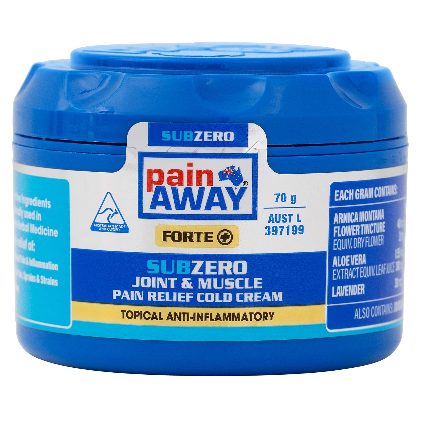 PainAway Forte+ SubZero Cream 70g