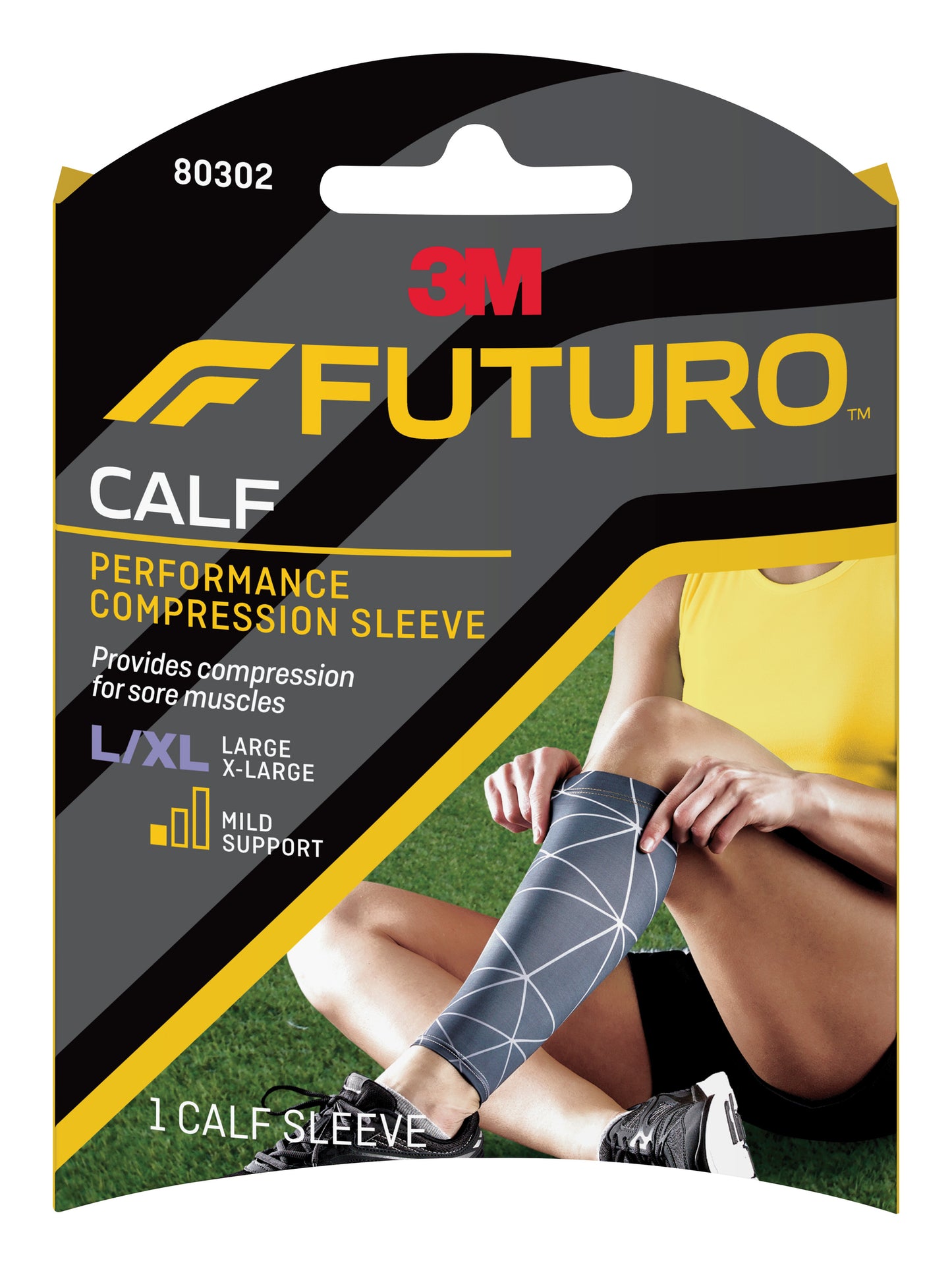 FUTURO Calf Compression Sleeve Large/XL