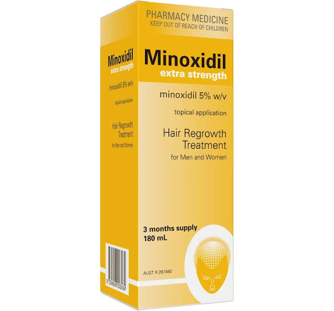 Pharmacy Action Minoxidil Extra Strength 5% 180ml (Generic Health)