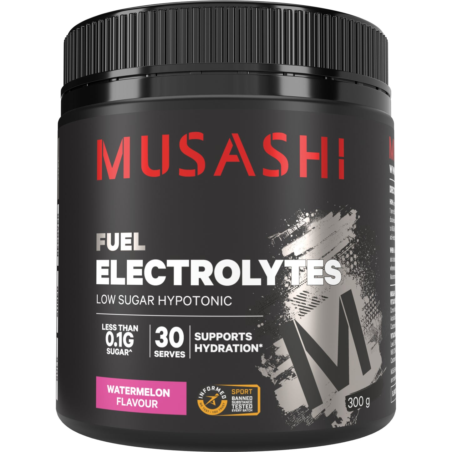 Musashi Electrolytes Powder Watermelon 300g