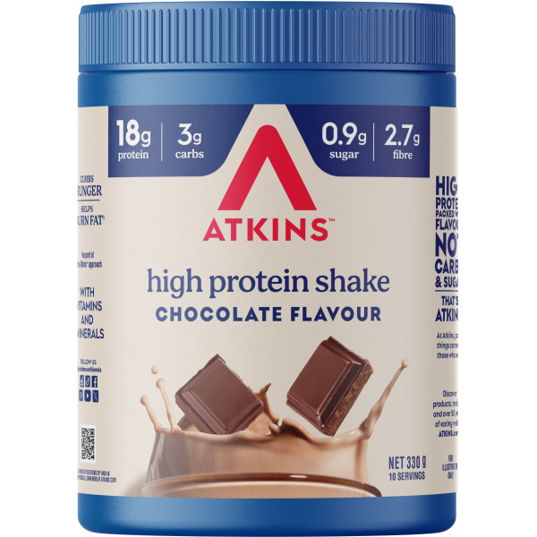 Atkins Advantage Shake Mix Chocolate 330g x2