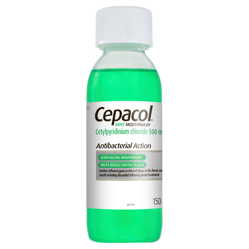 Cepacol Mint Mouthwash 150ml