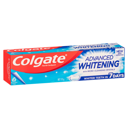 Colgate Advanced Whitening Toothpaste 115g x12