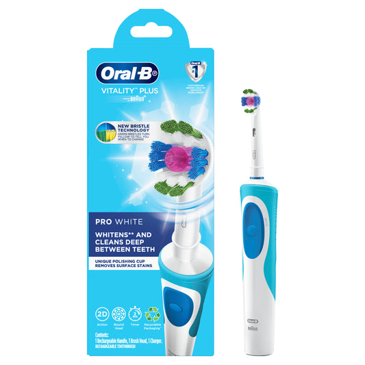 Oral-B Vitality+ Power Toothbrush 3D White