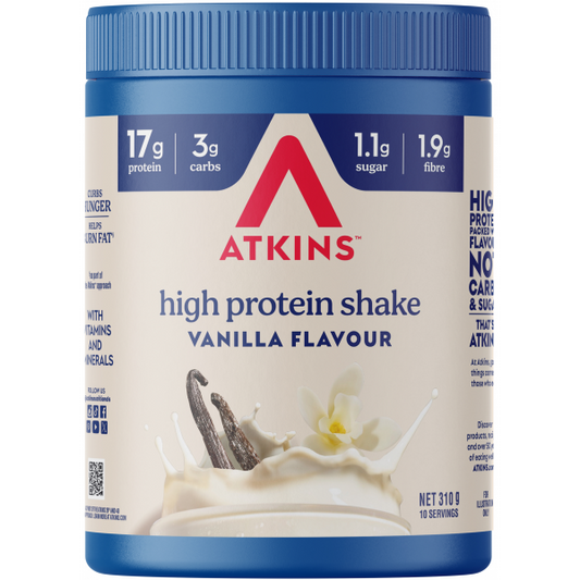 Atkins Advantage Shake Mix Vanilla 310g x2