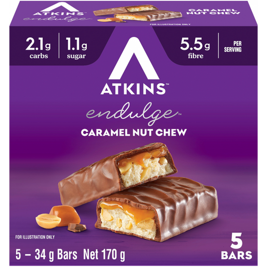 Atkins Endulge Caramel Nut Chew 34g x5