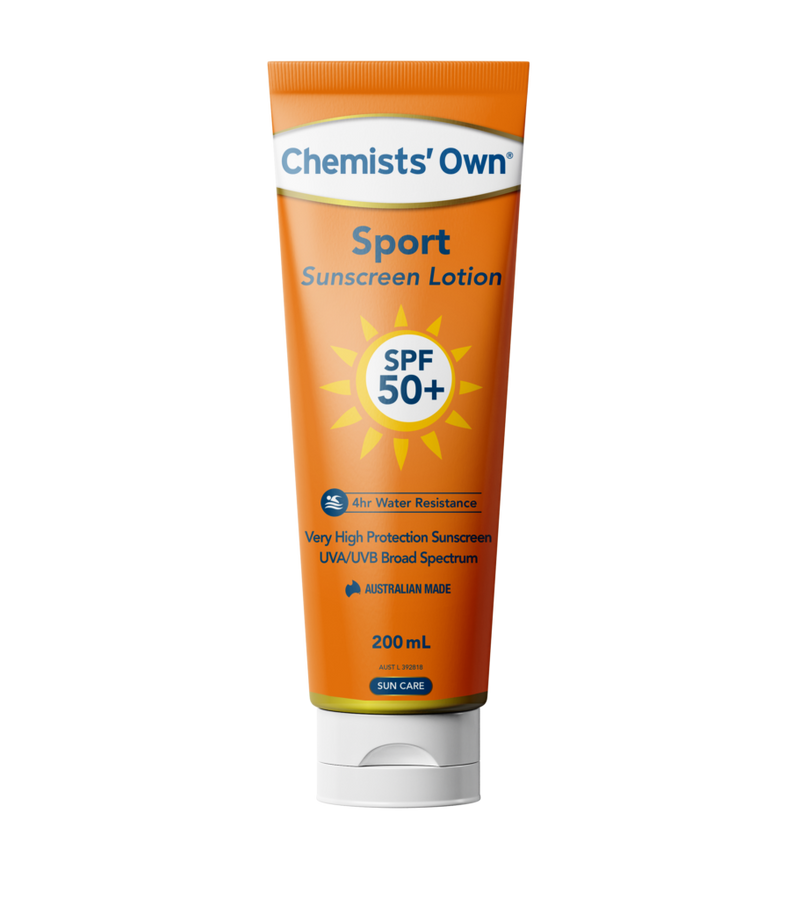 Chemists' Own Sport Sunscreen Lotion SPF 50+ 200mL