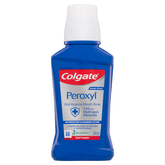 Colgate Peroxyl Mouth Rinse Mint 236ml