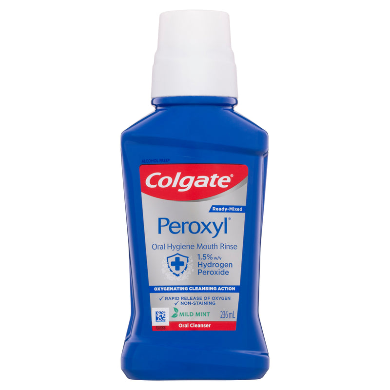 Colgate Peroxyl Mouth Rinse Mint 236ml