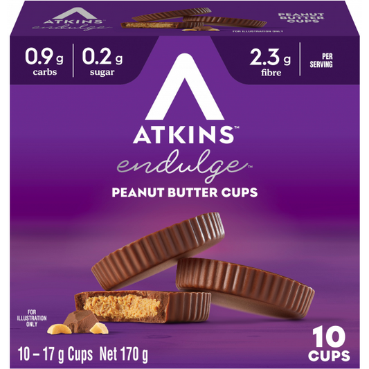 Atkins Endulge Peanut Butter Cups 17g x10 Pack