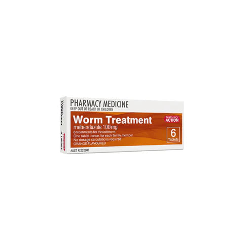 Pharmacy Action Worm Treatment Tablets 6