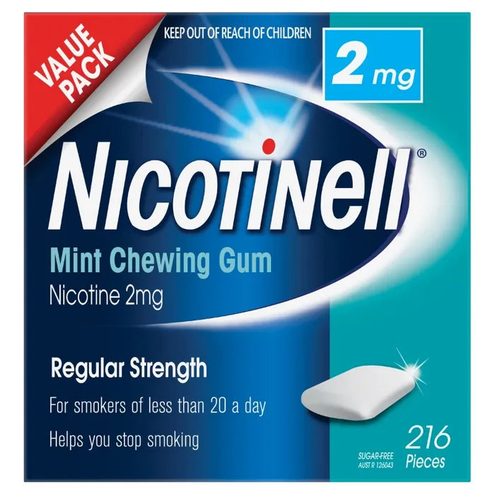 Nicotinell Gum Mint 2mg 216  Pack