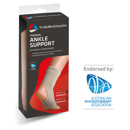 Thermoskin Thermal Ankle Support Beige Large
