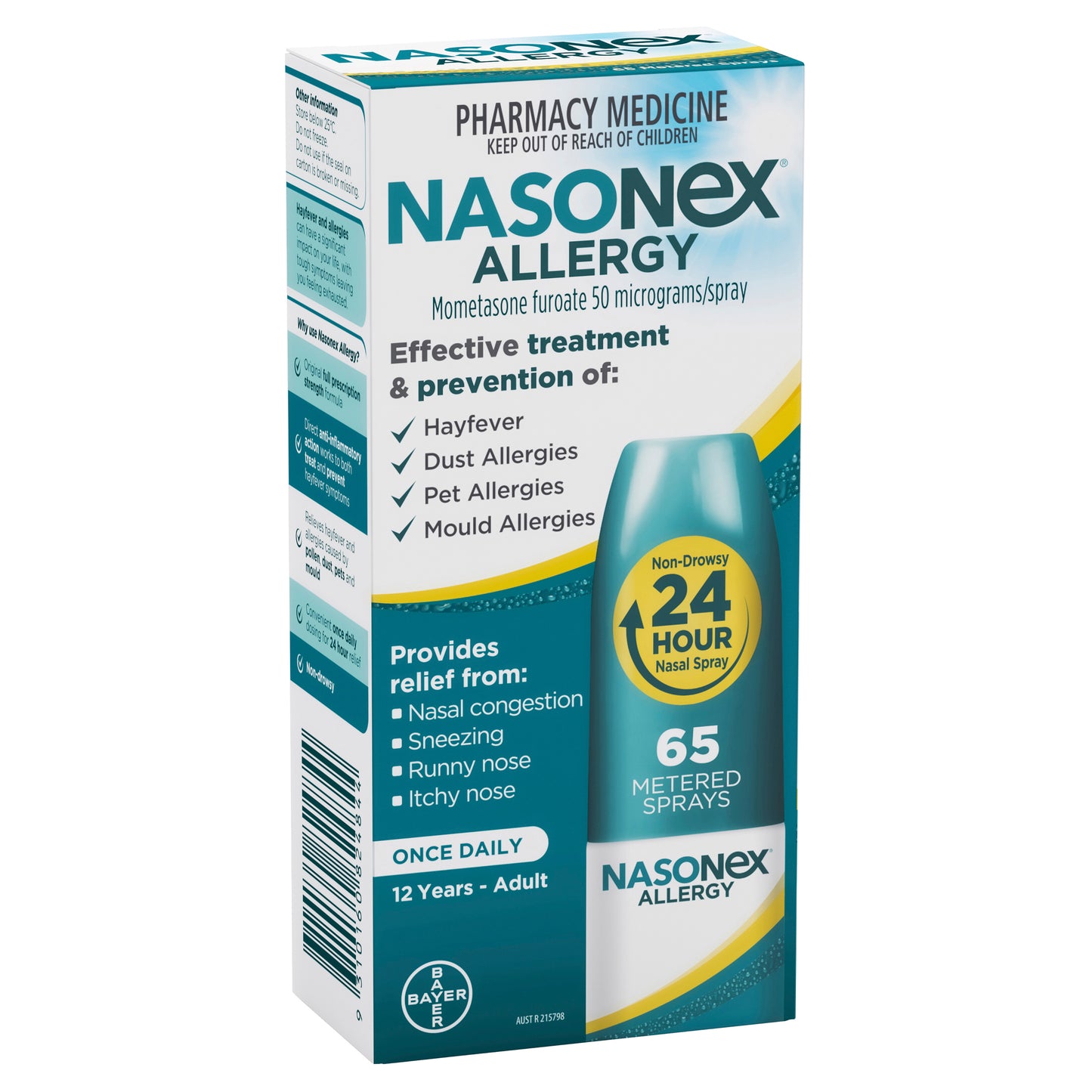 Nasonex Allergy Nasal Spray 65