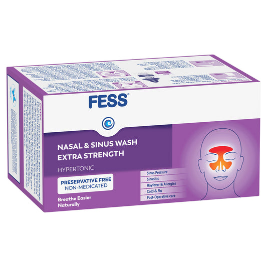 Fess Nasal & Sinus Wash Extra Relief Refill 24 Sachets