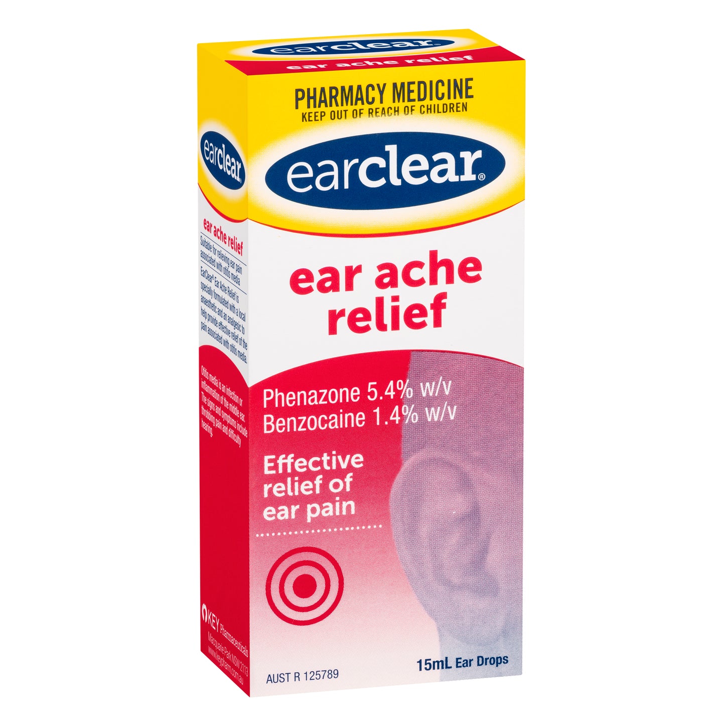 Ear Clear Ear Ache Relief Drops