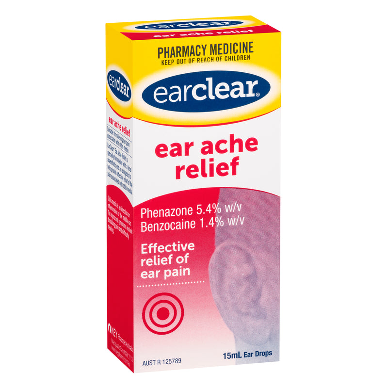 Ear Clear Ear Ache Relief Drops